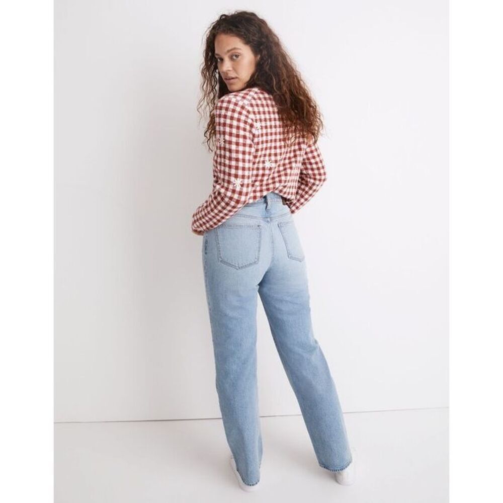 MADEWELL | slim wide leg full length jeans 28 - Picture 3 of 13